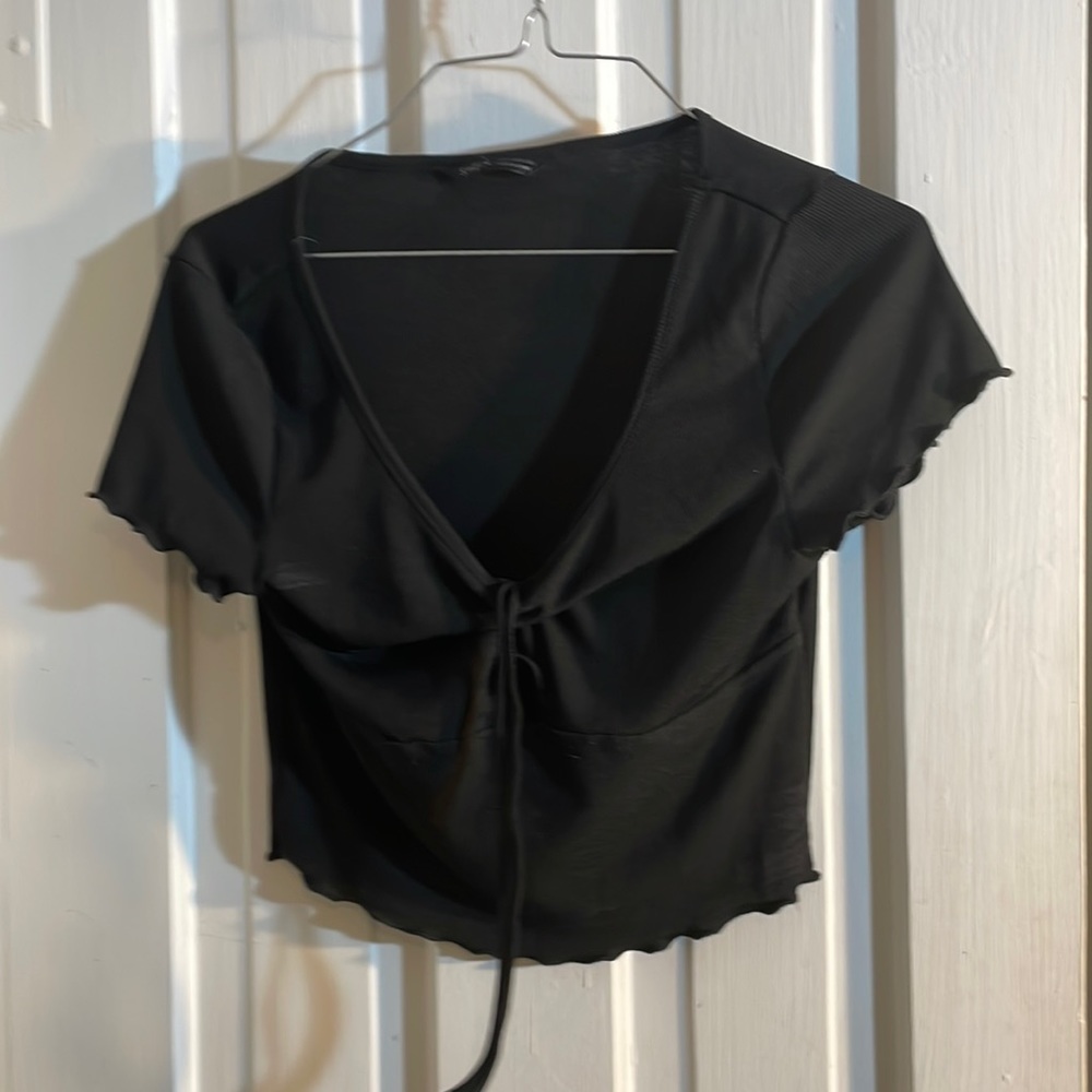 Crop top black